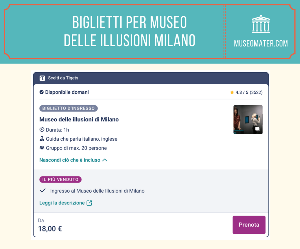 Biglietti per Museo delle Illusioni Milano