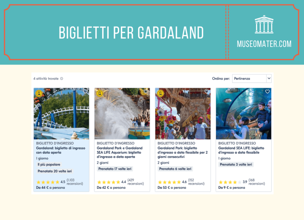 Biglietti per Gardaland
