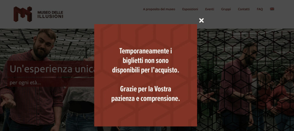 Prenotare Online i Biglietti per Museo delle Illusioni Roma